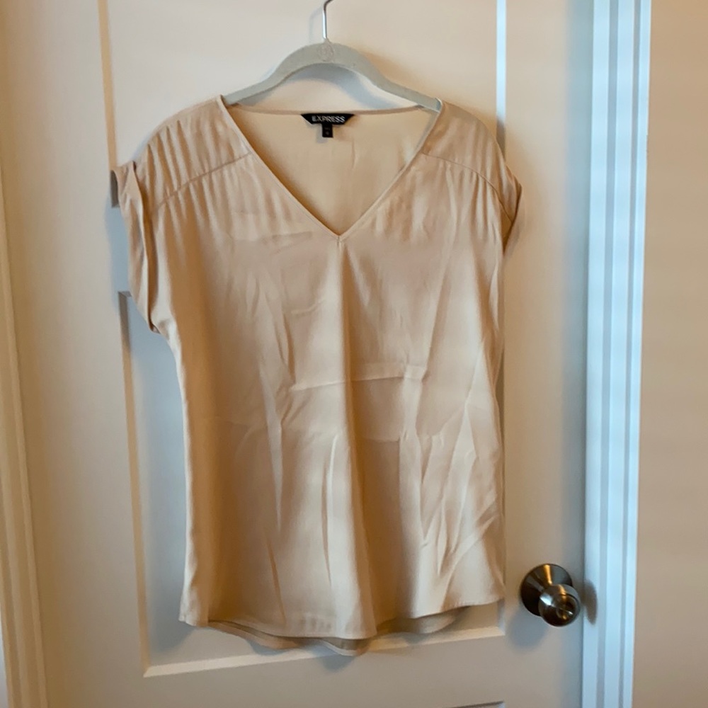 Express cream blouse XS